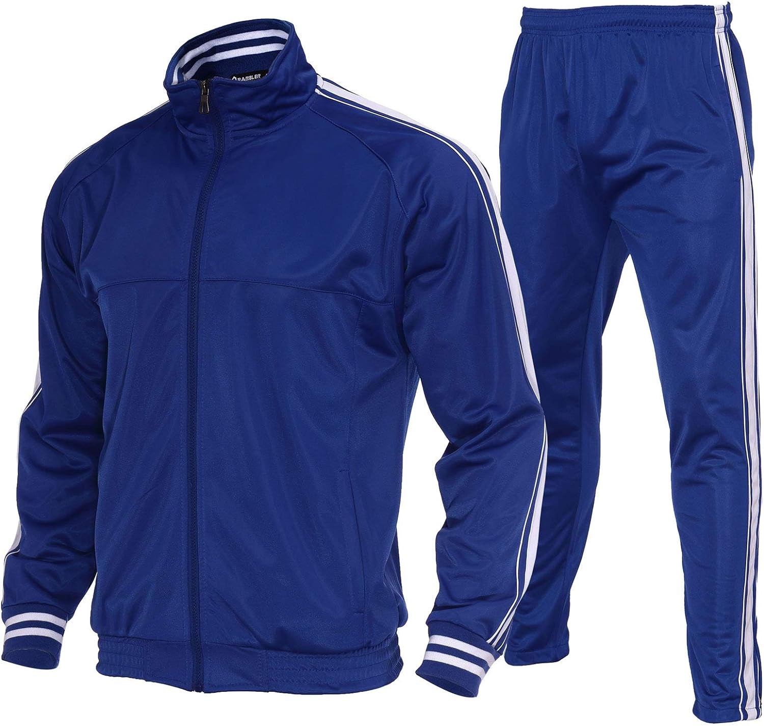 Mens Sweatsuits 2 Piece Casual Athletic Long Sleeve Tracksuit Set Jogging Suit for Running,Exercise,Traning