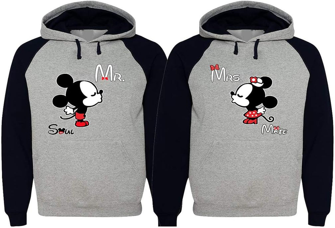 Matching Couples Hoodie Set - Matching Hoodies for Couples