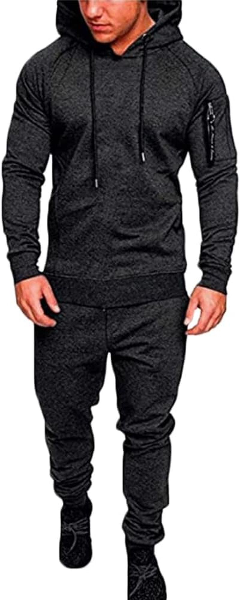 Men’S Tracksuits Camo Casual Fashion Sweatsuits Hoodie Sports Suit Athletic Comfy Sets Jogging 2 Piece